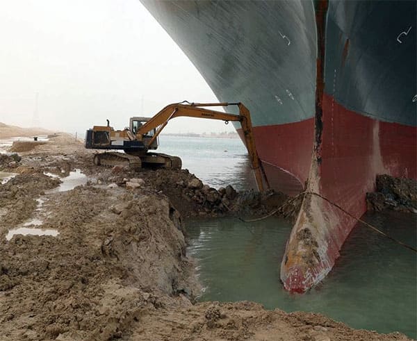 Seafarers Suez Canal ever given